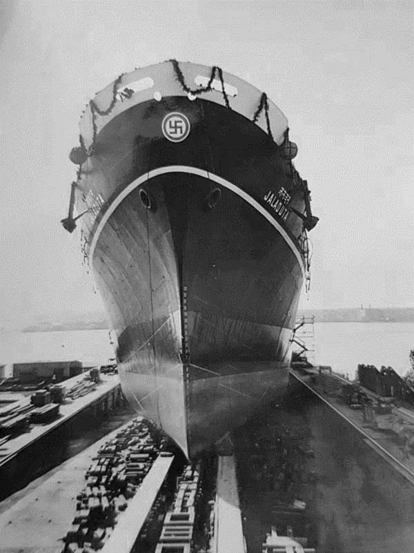 60 years ago, on March 10, 1959 the MS Jaladuta was launched in Germany